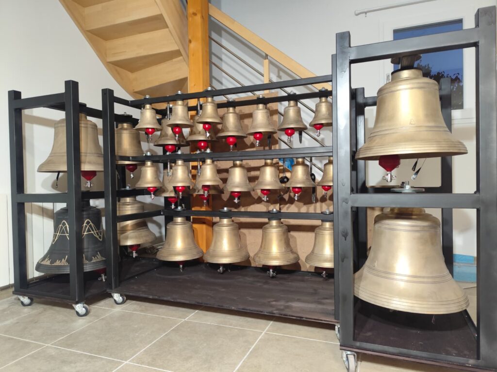 Carillon Allanconi en construction